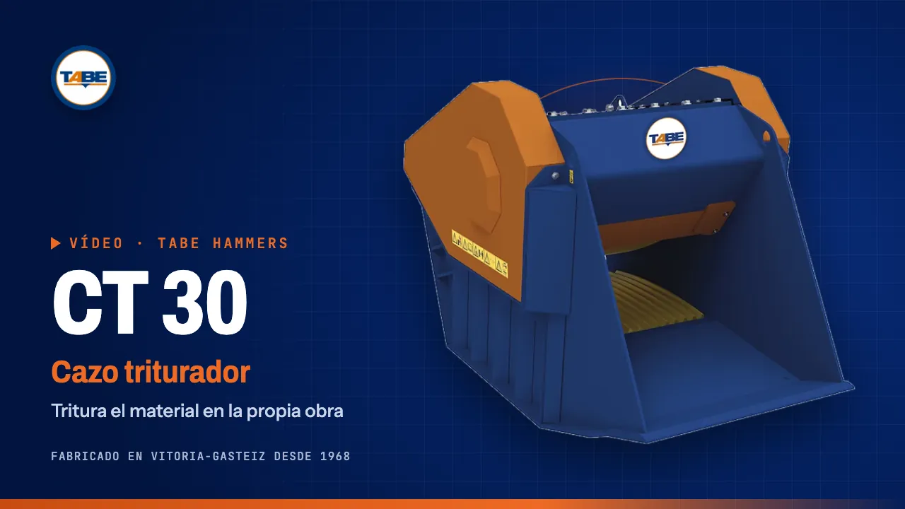 CT 30 Cazo machacador - Crusher bucket