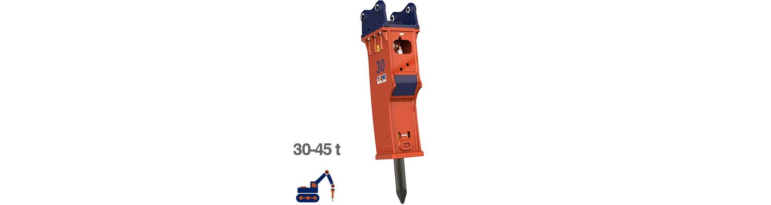 mt 30 slider martillos-1 TABE MT 30 hydraulic breaker