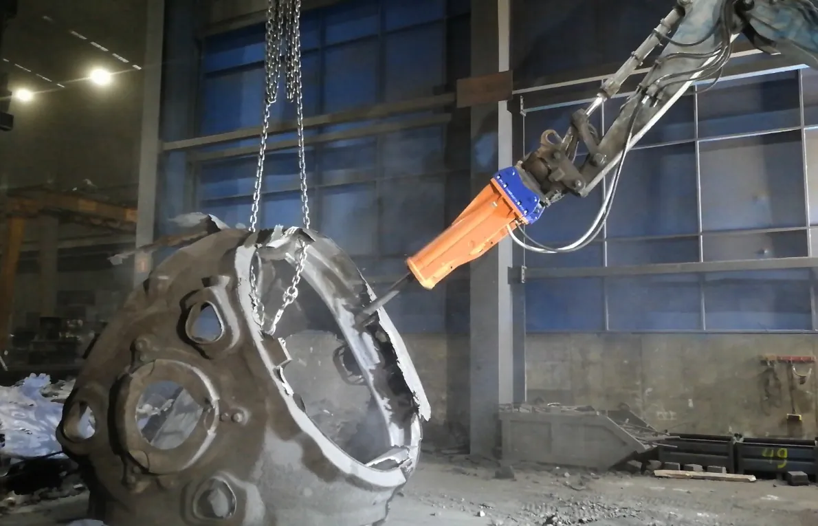 TABE breaker in a foundry